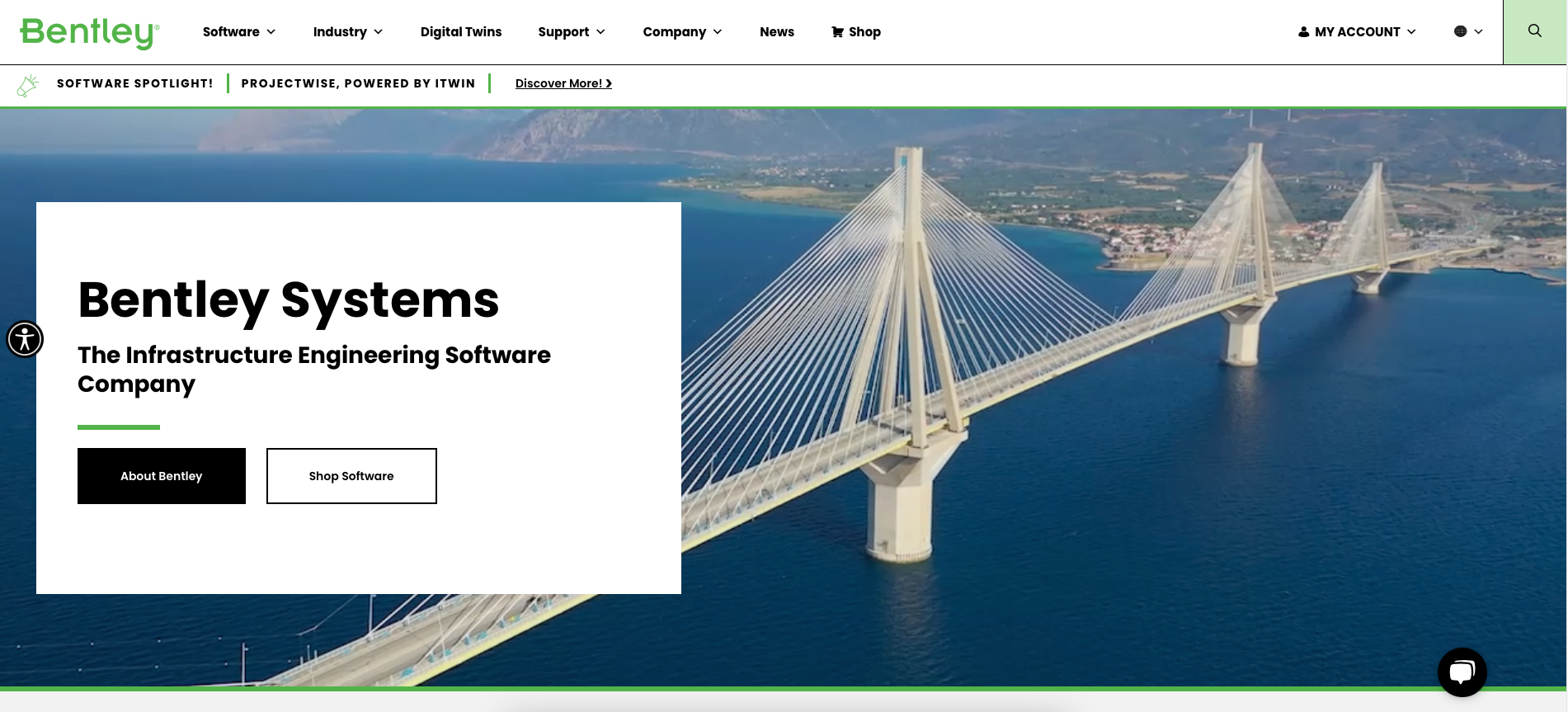 Bentley Systems Website